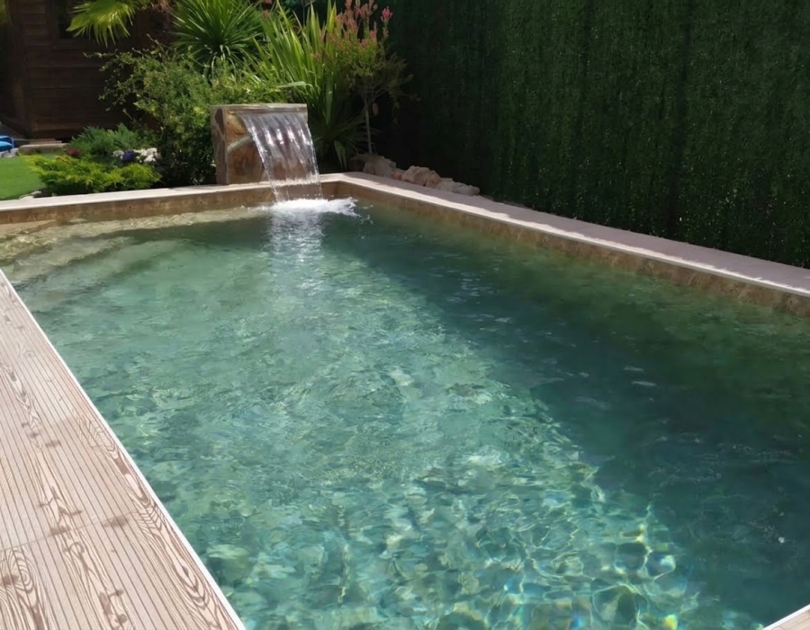 Piscina 8x4 en Palazuelos de Eresma, Segovia